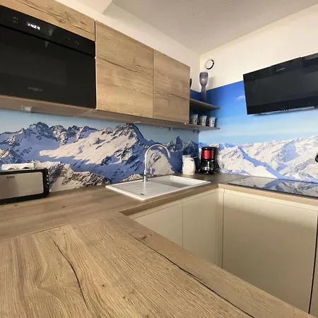 Diamant 1 - Chaleureux T3 Centre Station, Avec Vue Sur Les Pistes Mae-5381 Apartment